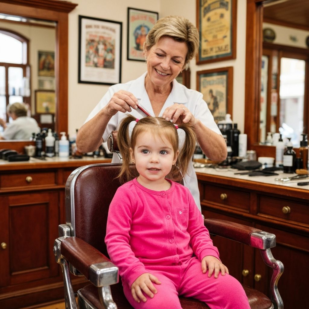 Kids haircut service
